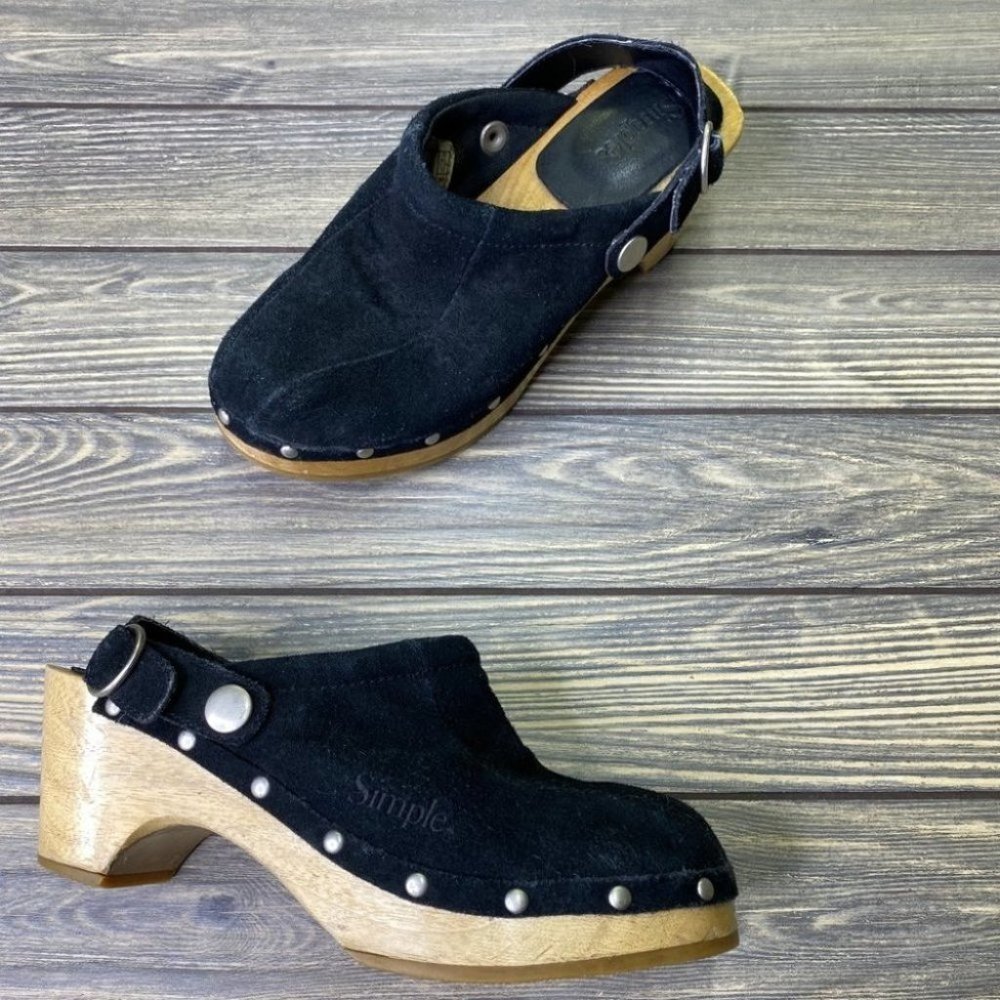 Simple Wooden Clogs